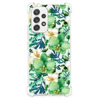Samsung Galaxy A53 5G Case Orchidee Groen - thumbnail