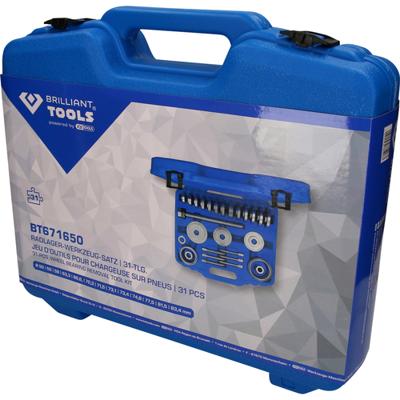 Brilliant Tools BT671650 Wiellagergereedschapsset, 31-delig