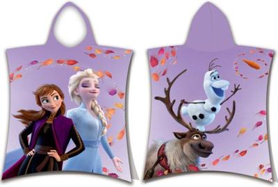 Frozen Leafs Poncho 50 x 115 cm - katoen