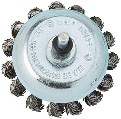 Bosch Accessoires Komstaalborstel voor boormachines - gevlochten draad, 65 mm - 2609256521