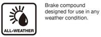 JAGWIRE Mountain sport brake pad - red - thumbnail