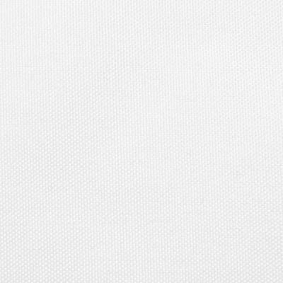 VidaXL Zonnescherm driehoekig 3,6x3,6x3,6 m oxford stof wit - thumbnail