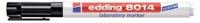 Edding 8014 4-8014 Laboratoriummarker Zwart Watervast: Ja - thumbnail