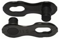 KMC missinglink 11 dlc - 5.65mm - zwart - fietskettingverbinder - thumbnail