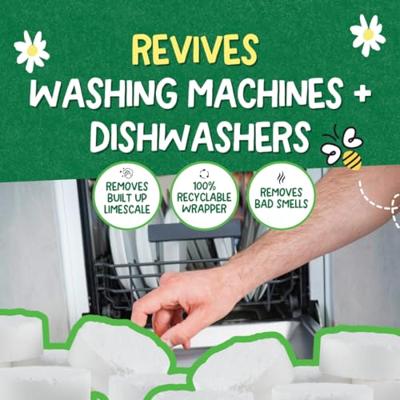 Ecoegg Reinigingstabletten wasmachine en vaatwasser - 8 st.