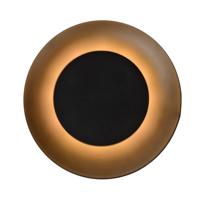 Lucide FOSKAL - Plafonnière - Ø 21,5 cm - LED - 1x6W 2700K - Zwart - thumbnail