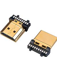 Lyndahl LKHDMICON19 HDMI-connector Aantal polen: 19 Goud 1 stuk(s) - thumbnail
