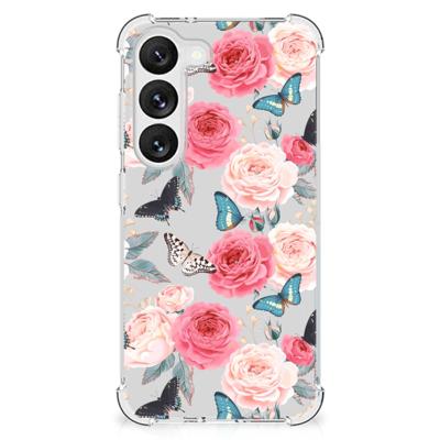 Samsung Galaxy S23 Case Butterfly Roses Samsung Galaxy S23 Case Butterfly Roses