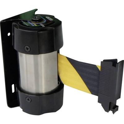 VISO RW20NJ Zwart, geel Afzetpaal met band Wand Riem- of kettinglengte 2.1 m