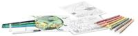 Hobbyset maped creativ aquaart dinosaurus 14delig - thumbnail