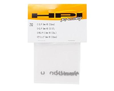 C clip 3mm hd (12pcs)