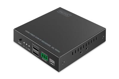 Digitus DS-55349 HDMI-ontvanger HDMI, HDMI-ingang, HDMI-uitgang, SFP, USB, USB-A, USB-A 1.1, Aansluiting voor netvoeding, RS232, Micro-USB, Hoofdtelefoon (3.5 Digitus DS-55349 HDMI-ontvanger HDMI, HDMI-ingang, HDMI-uitgang, SFP, USB, USB-A, USB-A 1.1, Aansluiting voor netvoeding, RS232, Micro-USB, Hoofdtelefoon (3.5