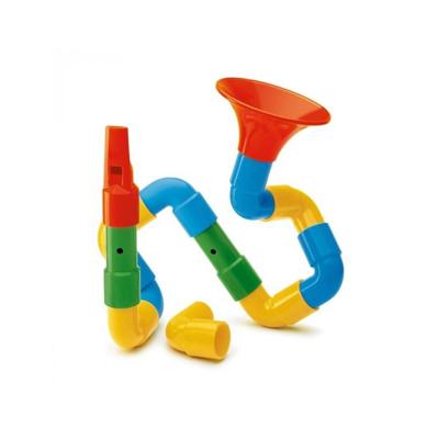 Quercetti buizen bouwset saxofoon, 16dlg.