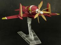 Royal Space Force: The Wings of Honnêamis Plastic Model Kit 1/72 Honneamise Oukoku Air Force Fighter Schira-DOW 3rd (Single Seat Type) 21 cm - thumbnail