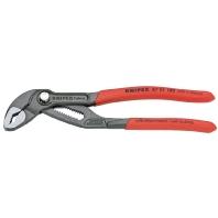 Knipex Cobra® Hightech-Waterpomptang | 180 mm Lengte | Anti-Slip | Kunststof Bekleed | Grijs Geatramenteerd - 87 01 180 SB - thumbnail