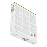 Mebus 52826 Wandklok Zendergestuurd 260 mm x 42 mm Wit - thumbnail