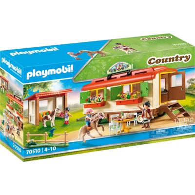 Playmobil Playmobil Ponykamp aanhanger 70510 Playmobil Playmobil Ponykamp aanhanger 70510