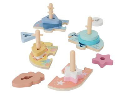 lupilu Houten motoriek speelgoed (Motoriekbord)