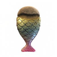 Mermaid Salon The Original Chubby Mermaid Brush Rainbow Fish - thumbnail