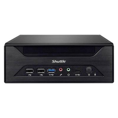 Shuttle xh610 xpc slim barebone, lga1700, intel h610, hdmi, dp, vga, 2x com, 2x lan, 2x2.5", 24/7