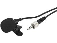 Monacor ECM-821LT Spraakmicrofoon Dasspeld Zendmethode:Kabelgebonden Incl. windkap Microfoon (3.5 mm jackplug), Microfoon (6.3 mm jackplug) Kabelgebonden - thumbnail