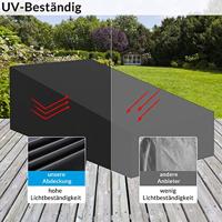 Ligbedhoes Antraciet 160/155x60x75/39cm - thumbnail