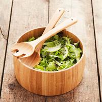 Point Virgule Ronde slakom uit bamboe ø 25cm h 11cm - thumbnail