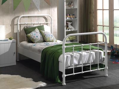 Vipack bed New York - wit - 90x200 cm