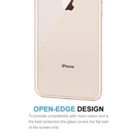Voor iPhone 8 & 7 Plus 0.3mm 9H oppervlakte hardheid 2.5D gebogen rand explosieveilige Premium getemperd glas terug Screen Protector - thumbnail