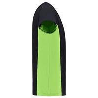 Tricorp T-shirt Bi-Color - Workwear - 102002 - zwart/limoen groen - maat XXL - thumbnail