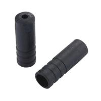 JAGWIRE End caps open - 3mm dropper - plastic (100pcs) - black - thumbnail