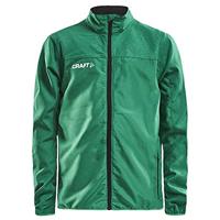 Craft 1907381 Rush Wind Jacket JR - Team Green - 158/164 - thumbnail