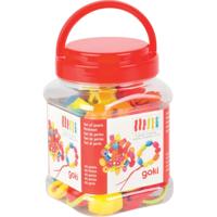 Goki houten kralenset, 45st. - thumbnail