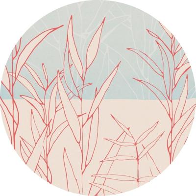 Noordwand Komar Dots Behangcirkel Grassland - D1-078