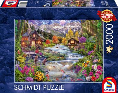 Mountain Stream Puzzel 2000 Stukjes