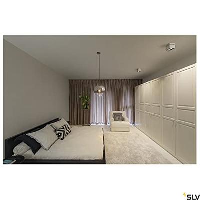 SLV PANTILO CONVEX 40 1003444 Hanglamp E27 40 W Chroom SLV PANTILO CONVEX 40 1003444 Hanglamp E27 40 W Chroom