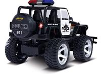 Carson Modellsport Jeep Wrangler Police 1:12 RC modelauto voor beginners Elektro Terreinwagen RTR 2,4 GHz - thumbnail