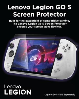 Lenovo GXJ1R20663 GXJ1R20663 Screenprotector (glas) Lenovo Legion Go S 1 stuk(s) Krasvast, Glanzend