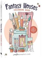 Kleurboek mus fantasy houses - thumbnail