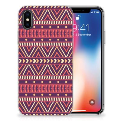 Apple iPhone X | Xs | TPU bumper | Aztec Paars