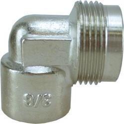 Wiesbaden Riko Komfooraansluitstuk Gastec 3/8&apos;&apos;haaks