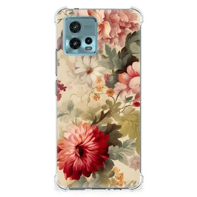 Case voor otorola Moto G72 Bloemen