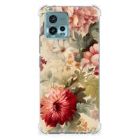 Case voor otorola Moto G72 Bloemen - thumbnail