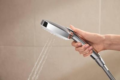Grohe Tempesta 250 Cube regendoucheset met 3 straalsoorten en thermostaatkraan Ø25cm chroom