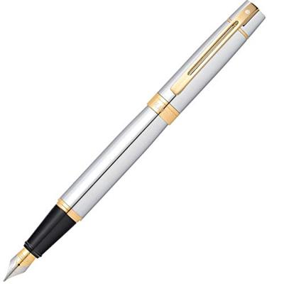 Sheaffer SF-E0934243 Vulpen 300 F Bright Chrome Gold Tone