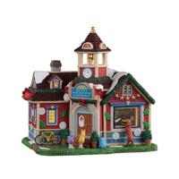 Lemax bright meadow elementary verlicht kersthuisje Caddington Village 2021 - thumbnail