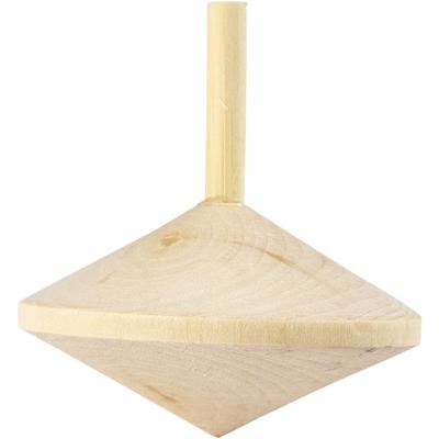 Creativ Company Houten tol naturel, ø 5,5cm - thumbnail