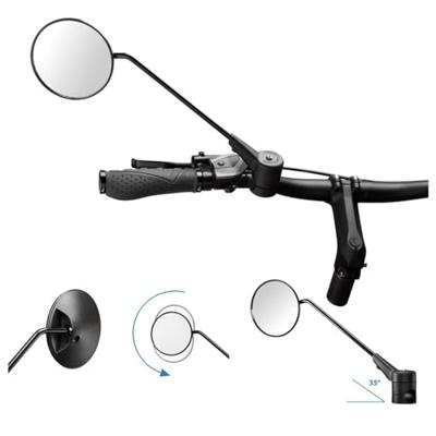 Krampe Klapbare spiegel 35 graden zwart