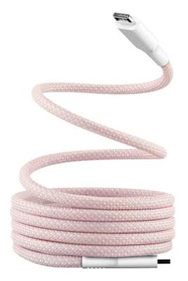 T'nB - Magnetische USB C naar USB C-kabel, snel opladen 60 W, magnetische nylon mantel en knoopbescherming, lengte 1,5 m, compatibel met Apple iPhone 15/15 Pro / 15 Pro Max / 16/16 Pro / 16 Pro Max -