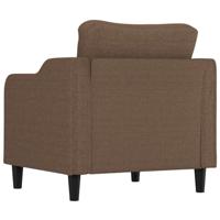 Fauteuil 60 cm stof bruin - thumbnail
